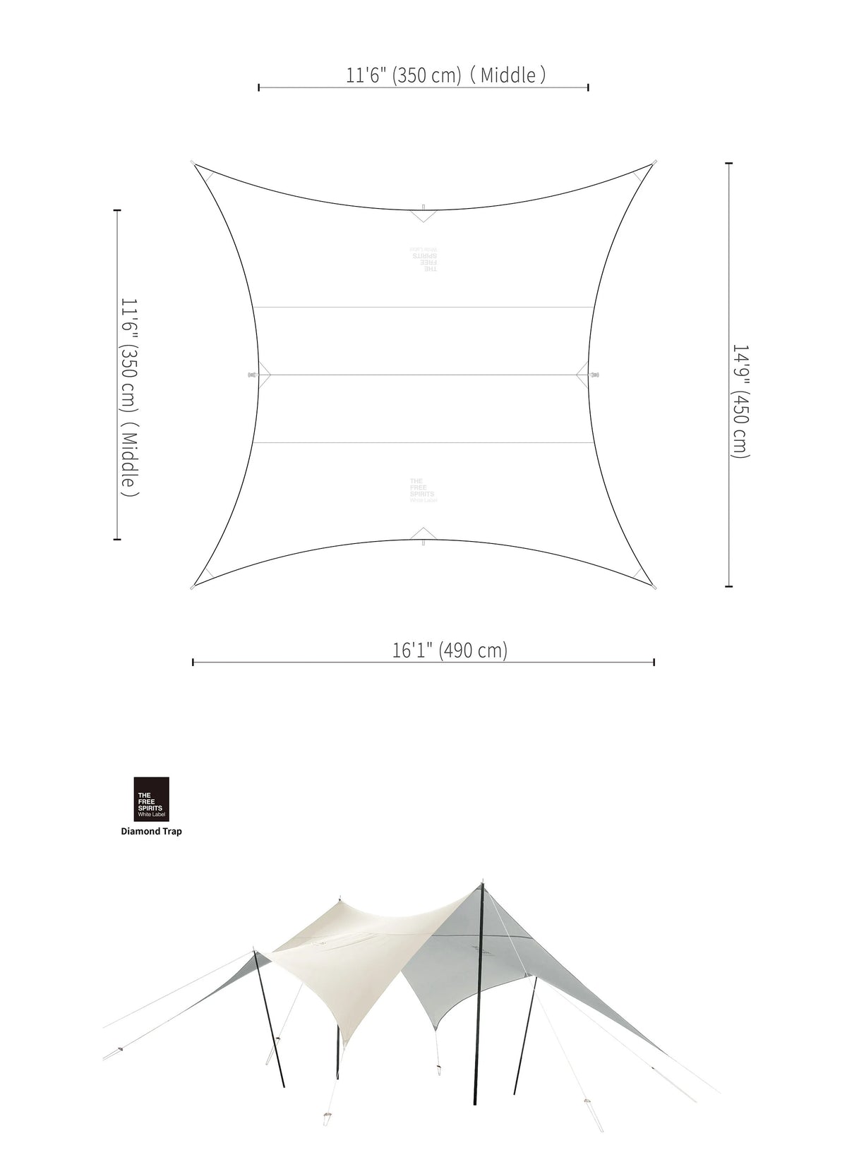 Diamond Tarp